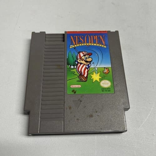 NES Open Tournament Golf - 1991 NES Nintendo Game - Cart Only - TESTED!