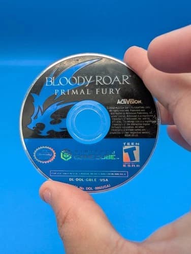 Bloody Roar: Primal Fury (Nintendo GameCube, 2002) Disc Only Tested