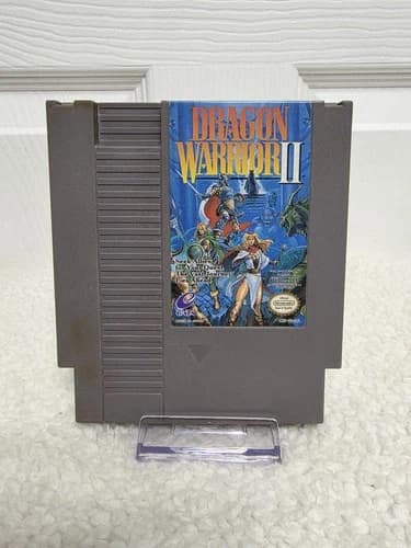 Authentic Dragon Warrior II 2 Nintendo NES Game Cartridge Only Tested