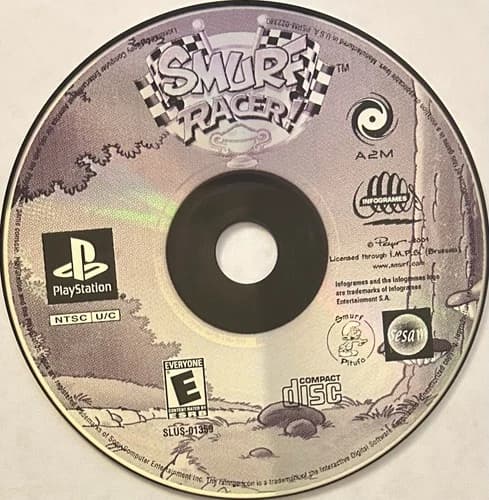 Smurf Racer (Sony PlayStation 1, PS1) DISC ONLY | NO TRACKING | M1116