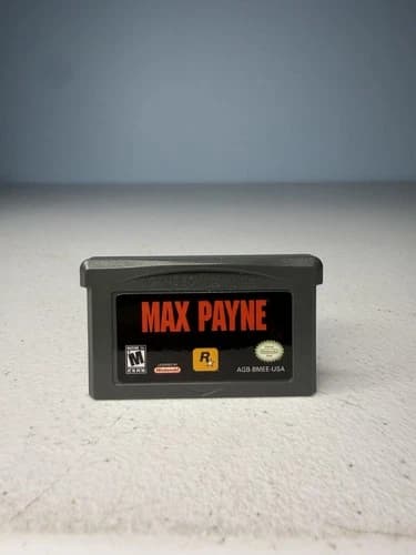 Max Payne Game Boy Advance GBA Tested Working Excellent