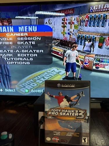Tony Hawk's Pro Skater 3 (Nintendo GameCube, 2001)