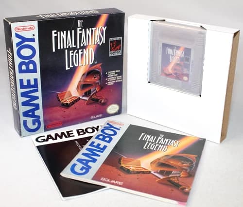 The Final Fantasy Legend Game Boy Complete CIB! Great Condition! Square! RARE!