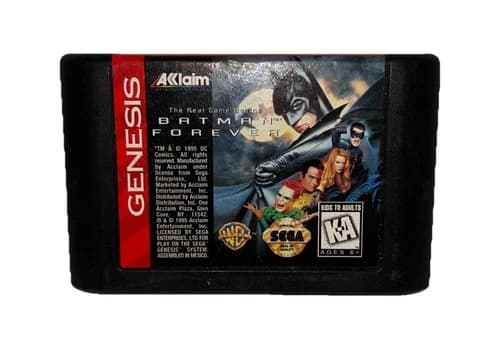 Batman Forever (Sega Genesis) Game Only, Tested & Works.