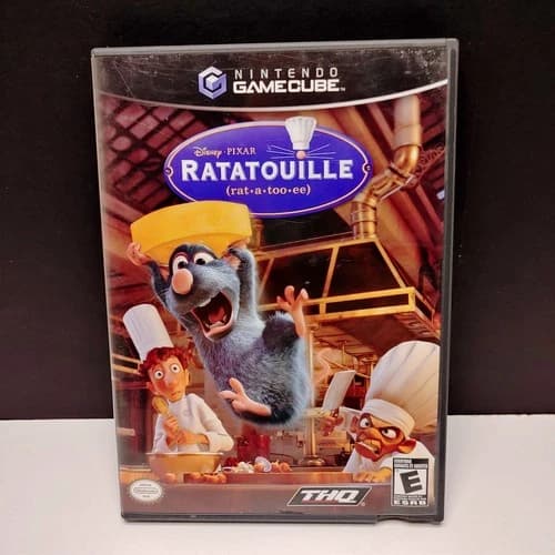 Ratatouille (Nintendo GameCube, 2007) CIB with Manual Complete Very Good Cond