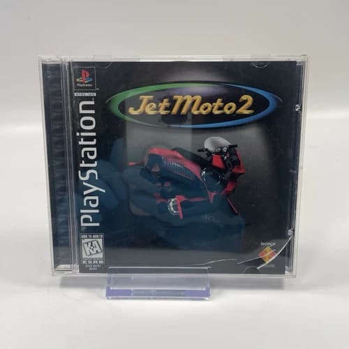 Jet Moto 2 (PlayStation 1) PS1 Black Label Tested Preowned