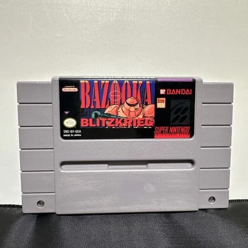 bazooka blitzkrieg snes Cart Only
