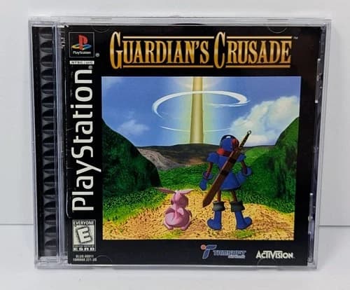 Guardian's Crusade (Sony PlayStation 1 PS1, 1999) Complete - Tested & Working!