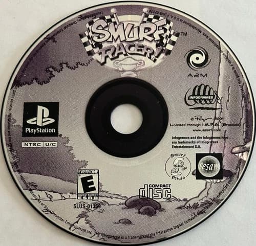 Smurf Racer (Sony PlayStation 1, PS1) DISC ONLY | NO TRACKING | M1845