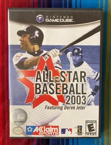 All Star Baseball 2003 GameCube CIB Nintendo Complete with Manual Derek Jeter