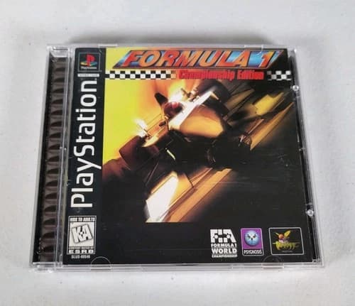 Formula 1: Championship Edition Sony PlayStation 1, 1997 PS1 Complete CIB Tested