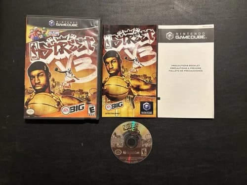 NBA Street Vol. 3 (Nintendo GameCube, 2005) CIB Complete Manual Tested & Works!