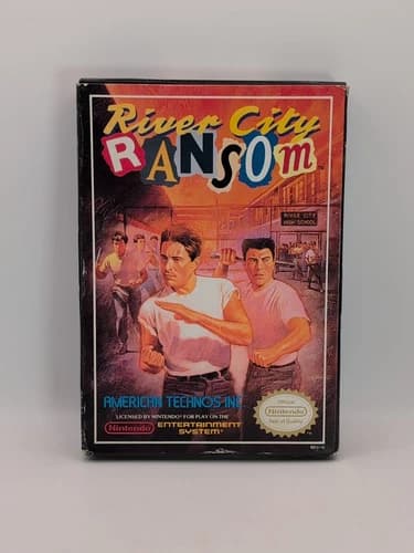River City Ransom (Nintendo Entertainment System, 1989) NES COMPLETE Clean