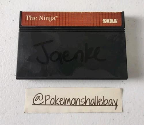 The Ninja - SEGA Master System Game Cartridge