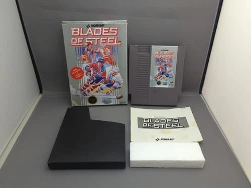 * Blades of Steel (Nintendo NES) Complete CIB