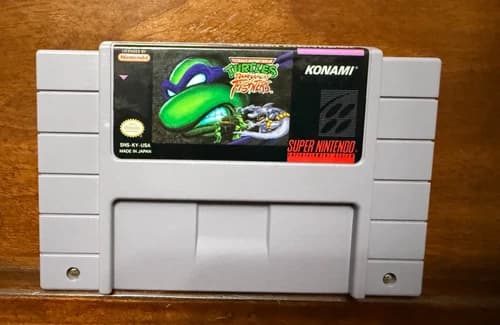 Teenage Mutant Ninja Turtles Tournament Fighters Super Nintendo SNES CLEAN WORKS