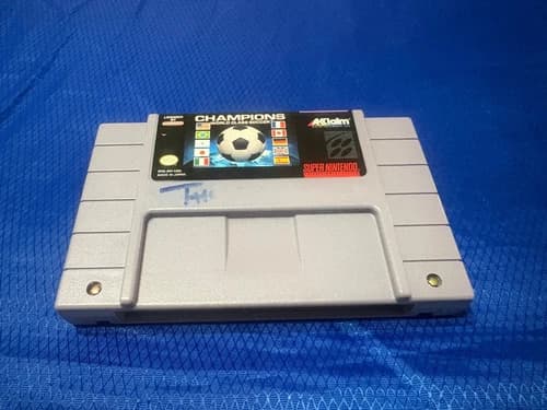 Champions World Class Soccer (Super Nintendo Entertainment System, 1994) tested