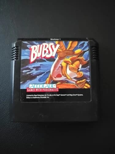 Bubsy Sega Genesis Cart Only