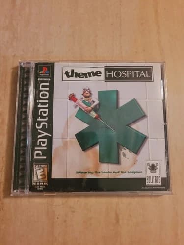 Theme Hospital PlayStation 1 PS1 Complete CIB