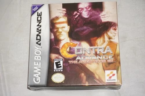 Contra Advance Alien Wars (Gameboy Advance GBA Game Boy) Complete CIB Authentic