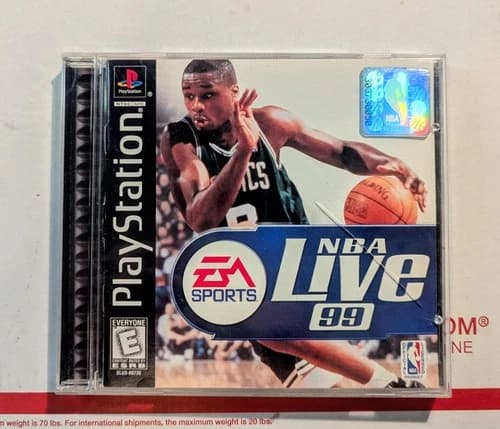 NBA Live 99 Sony PlayStation 1 PS1 Complete Tested CIB