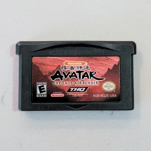 Avatar: The Last Airbender (Nintendo Game Boy Advance, 2006) Authentic - Tested