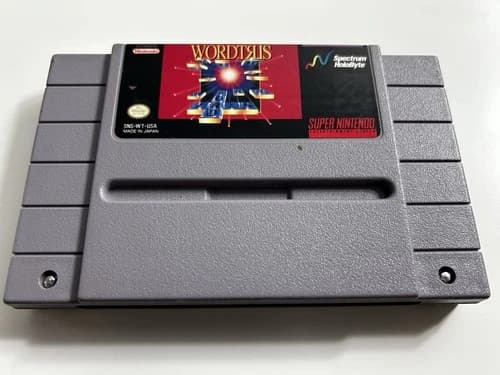 Wordtris - (Super Nintendo Entertainment System SNES)