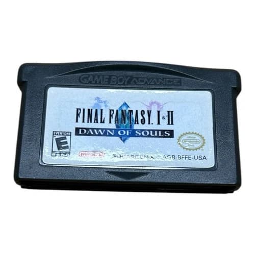 Final Fantasy 1 and 2 Dawn of Souls Gameboy Advance 2004 Cartridge Only Tested