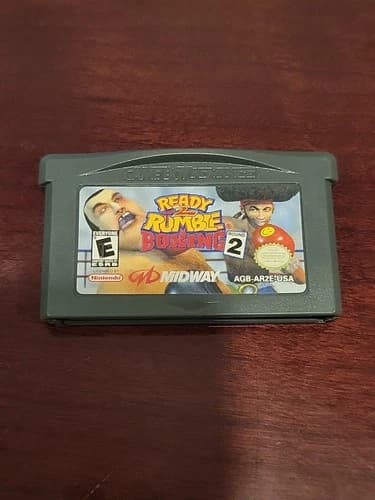 Ready to Rumble Boxing Round 2 (Nintendo Game Boy Advance GBA) Original Game
