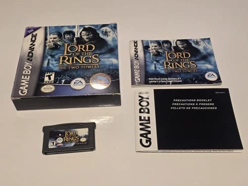 Lord of the Rings: The Two Towers (Nintendo Game Boy Advance) GBA CIB