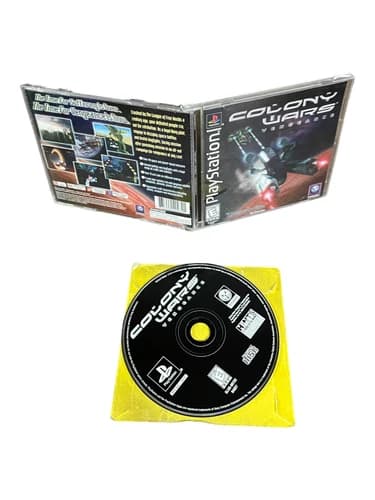Sony PlayStation 1 PS1 CIB COMPLETE TESTED Colony Wars: Vengeance