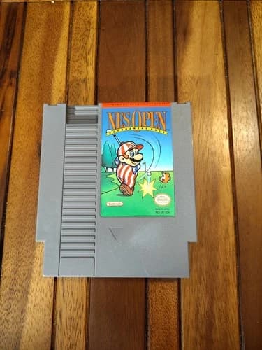 NES Open Tournament Golf Nintendo NES Video Game Tested & Cleaned