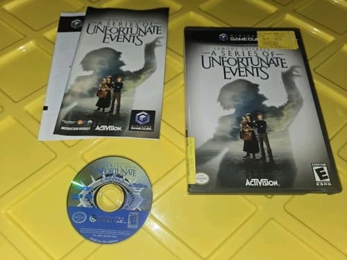 Lemony Snicket's A Series of Unfortunate Events Nintendo GameCube CIB Tested