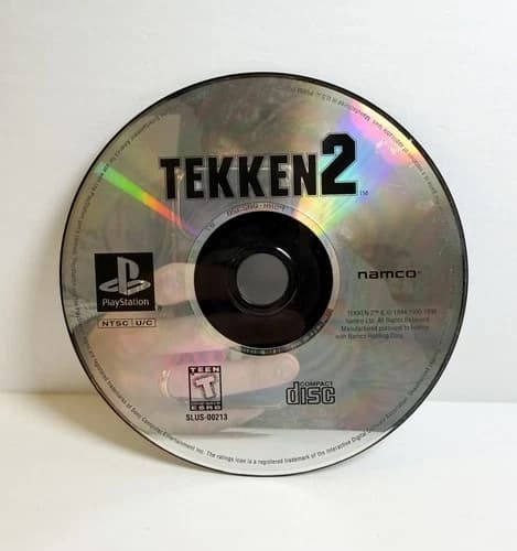 Tekken 2 - PS1 PlayStation 1 - Disc Only - Tested