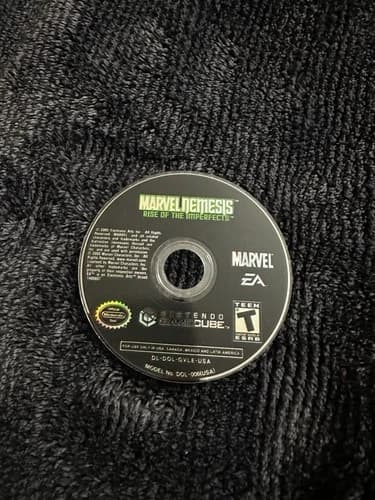Marvel Nemesis Rise of the Imperfects Nintendo GameCube Disc Only Tested & Works