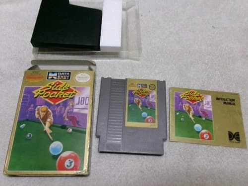 # 611 Side Pocket (NES, 1987) – Complete in Box (CIB) | Free Shipping | Charity