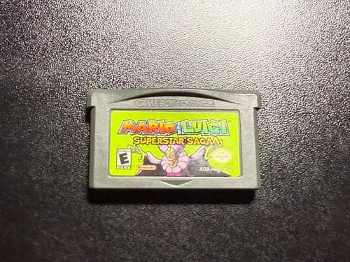Mario Luigi Superstar Saga - Game Boy Advance GBA - Authentic - Tested