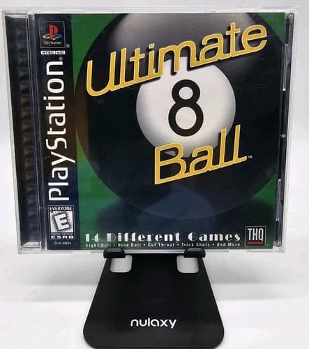 Ultimate 8 Ball Playstation PS1 Video Game Complete - 1998