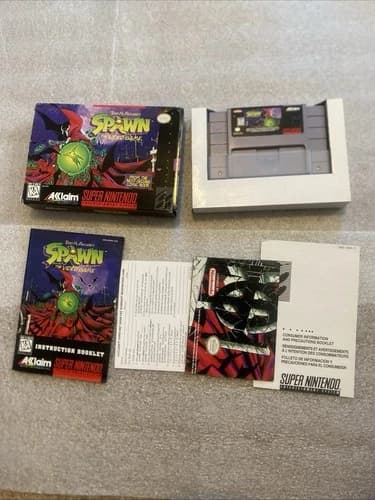 Todd McFarlane's Spawn: The Video Game SNES, 1995 CIB