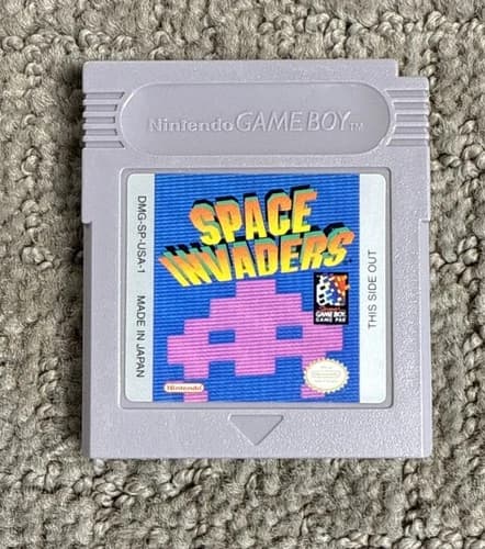 Space Invaders (Nintendo Game Boy) Authentic Tested And Working Gameboy