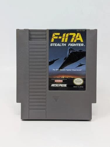 F-117A Stealth Fighter (Nintendo Entertainment System, 1992) - Cart Only