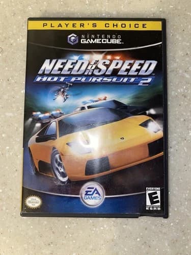 Need for Speed Hot Pursuit 2 (Nintendo GameCube, 2002) CIB Complete