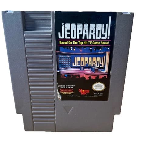 Jeopardy! NES Cartridge Only