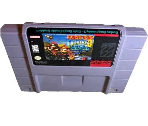 Donkey Kong Country 3: Dixie Kong's Double Trouble! (SNES) - Authentic & Tested