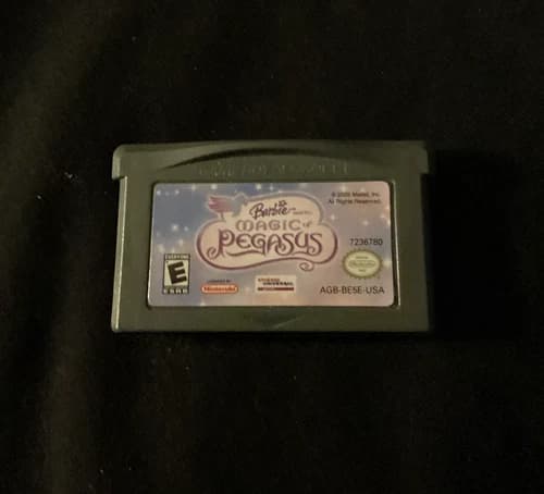 Barbie and the Magic of Pegasus (Nintendo Game Boy Advance 2000) GBA Authentic