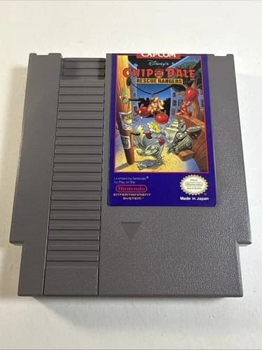 Disney's Chip 'N Dale: Rescue Rangers (Nintendo NES, 1990) Tested