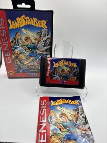 Landstalker Treasures of King Nole - Sega Genesis - CIB - USED Great Condition