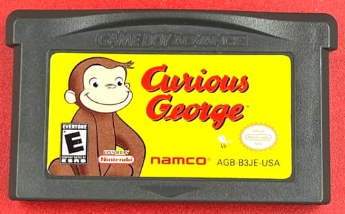 Curious George (Nintendo Game Boy Advance GBA, 2006) Cartridge Only TESTED