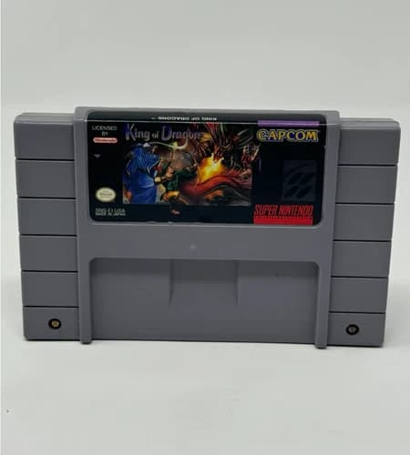 King of Dragons SNES Game Cartridge