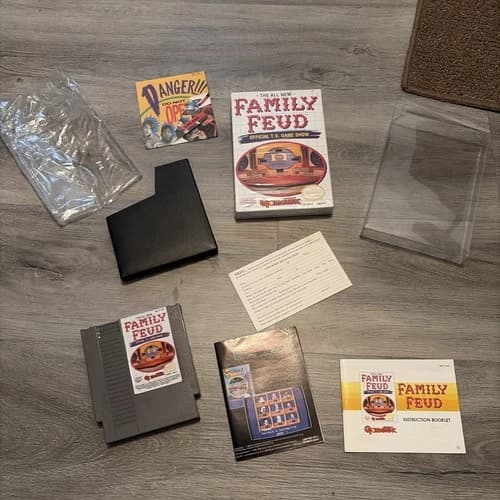 Family Feud (Nintendo Entertainment System, 1991) CIB With All Inserts